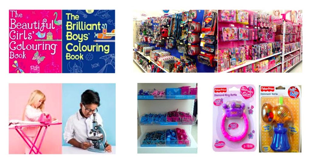 gender stereotypes in toy advertising